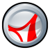 Adobe Acrobat Reader CS2 Icon 72x72 png